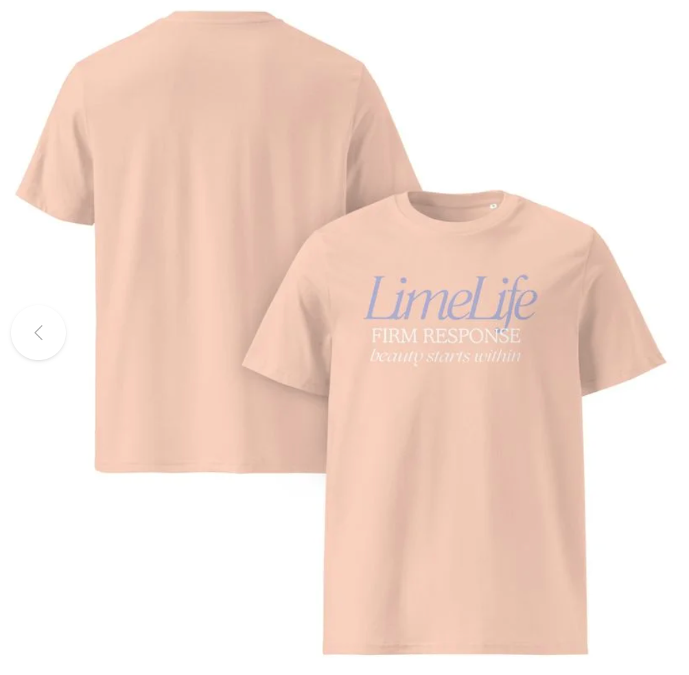 LimeLife Firm Response Peach Tee Shirt